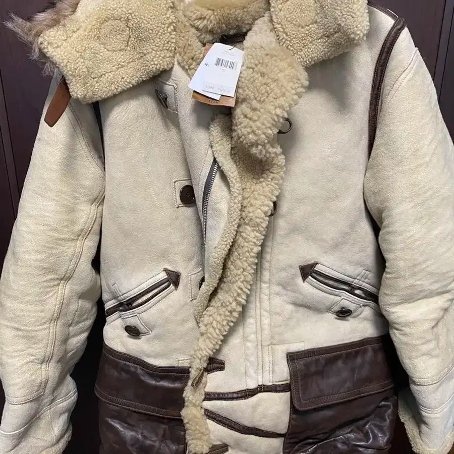 더블알엘 RRL B7 더블알엘 Shearling Hooded Coat