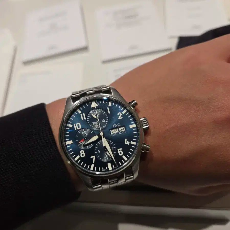 iwc 어린왕자 크로노그래프 377717